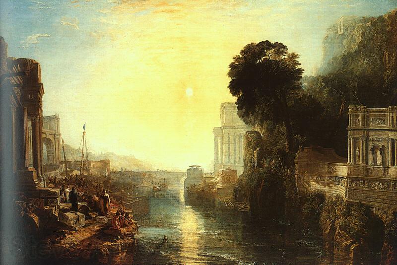 Joseph Mallord William Turner Dido Building Carthage Norge oil painting art